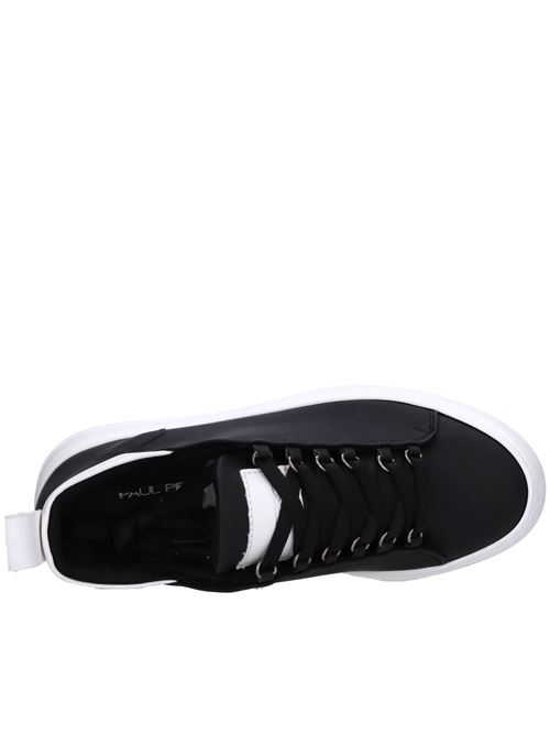 Eco-leather sneakers PAUL PIERCE | MS800 VERS B GOMMATONERO-BIANCO